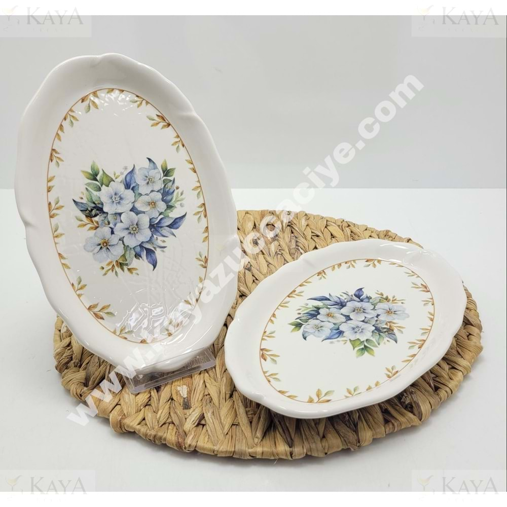 ALİNA HOME BEGONYA GELİNCİK ORTA OVAL KAYIK 26X16,5 CM 1*12