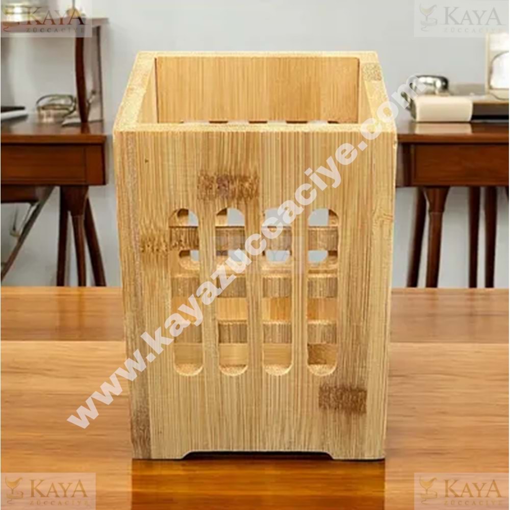 BZD IVORY BAMBU KAŞIKLIK DİK KARE 1*48