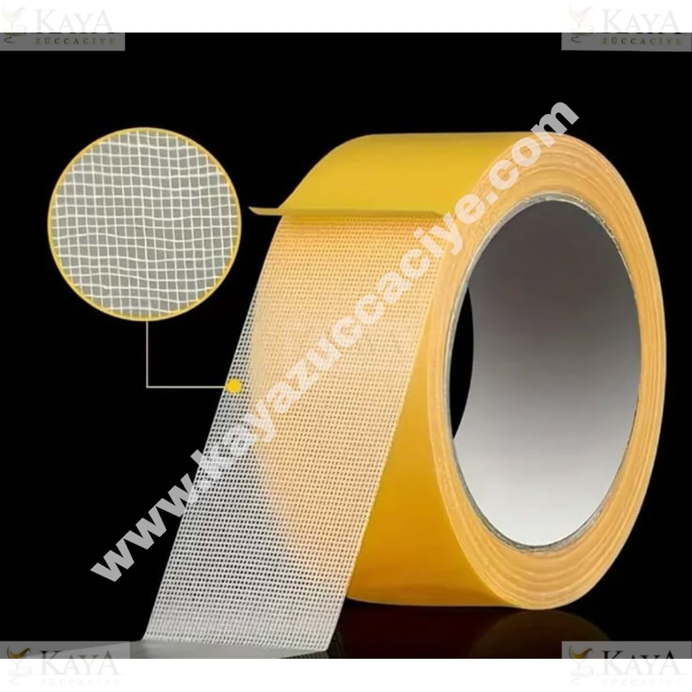 BZD LOTUS ÇİFT TARAFLI AĞ TAKVİYELİ BANT 10 METRE 1*200
