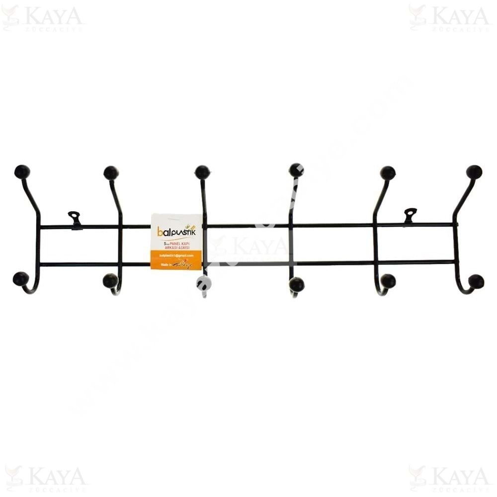 BAL METAL DUVARA MONTELİ ELBİSE ASKISI 5 MM DUVAR ASKI 1*5