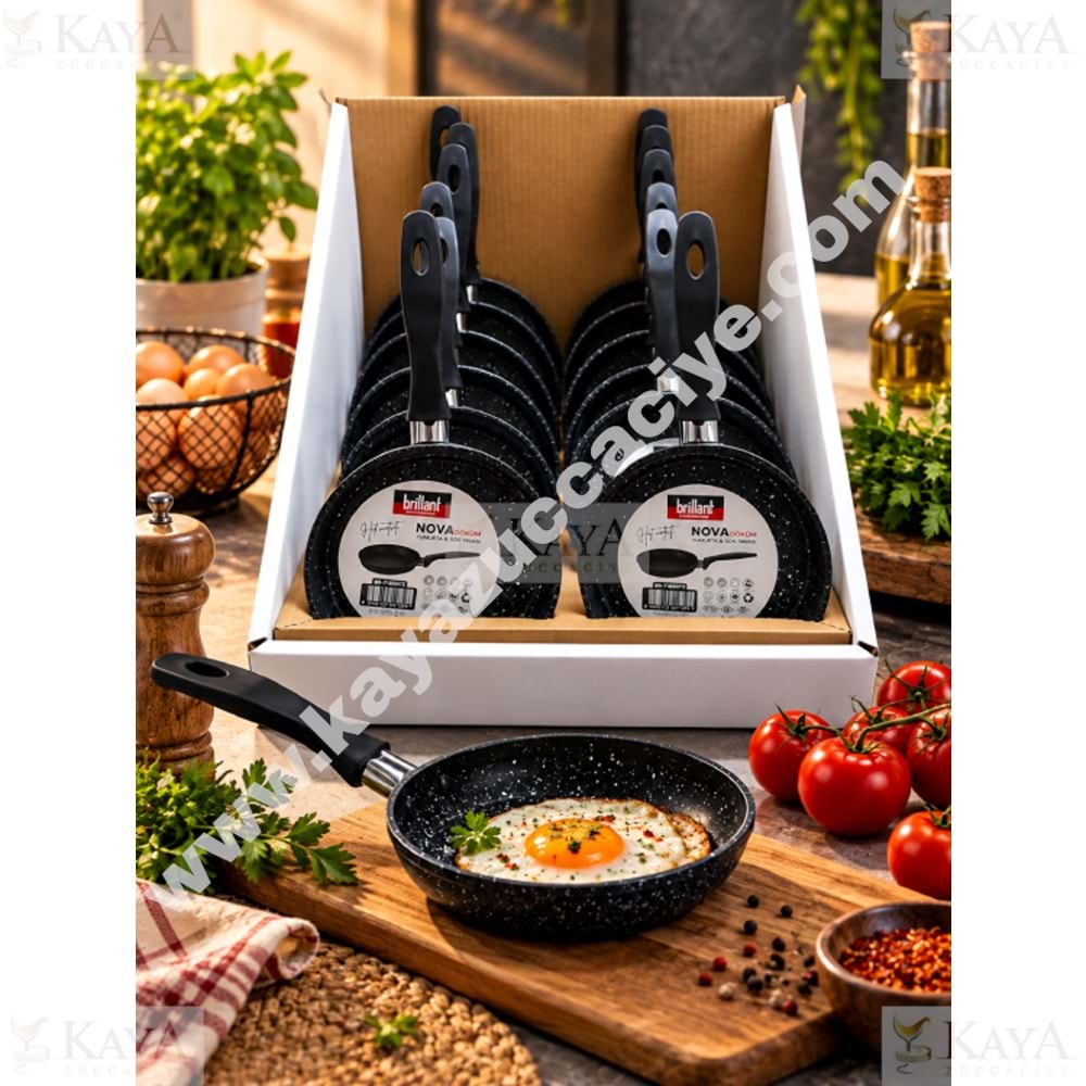 BRİLLANT SOS TAVASI NOVA DÖKÜM 14 CM YUVARLAK 1*12