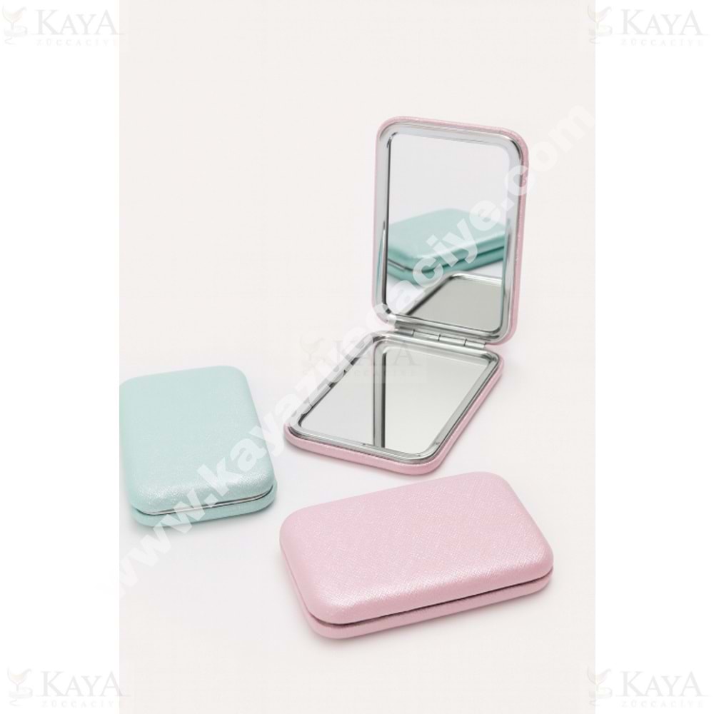 CARELLY AYNA DÖRTGEN SİMLİ CEP AYNASI 1*12