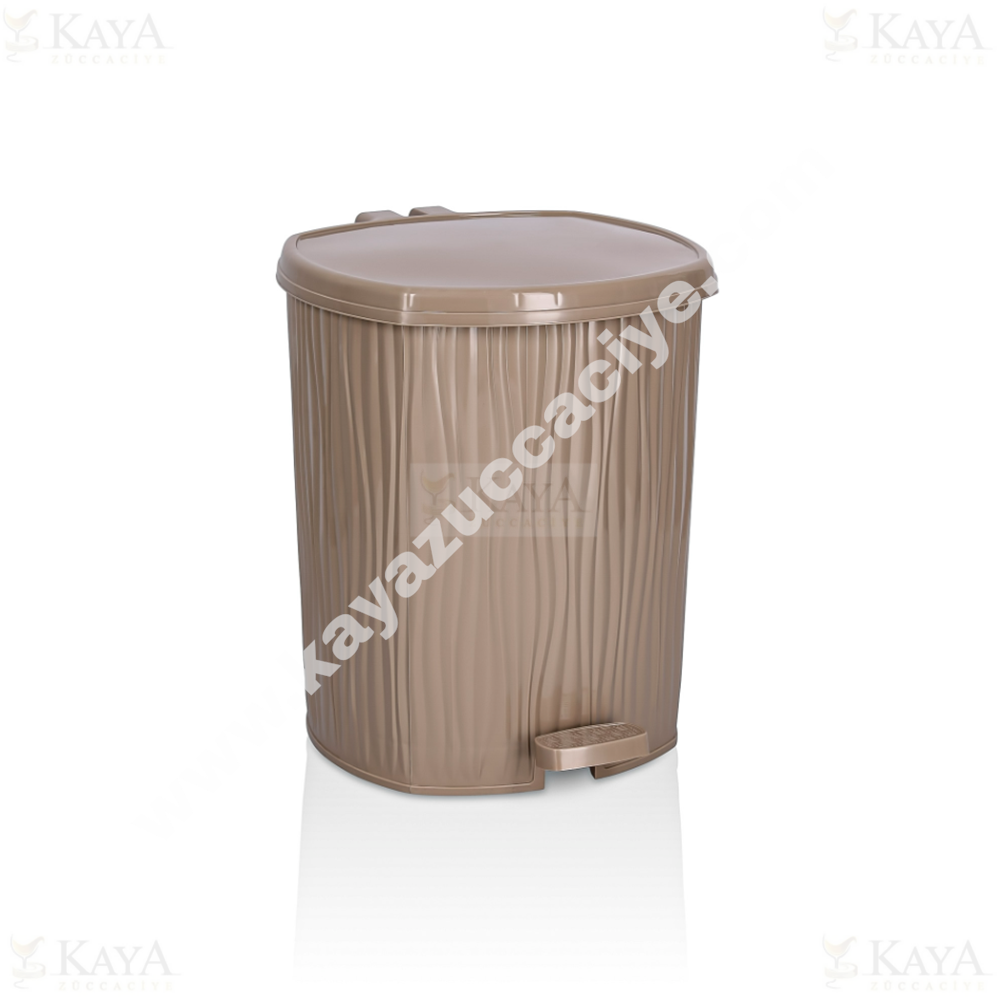 ÖZER ÇÖP KOVASI PEDALLI DALGALI 4 NO 20 LT 1*6