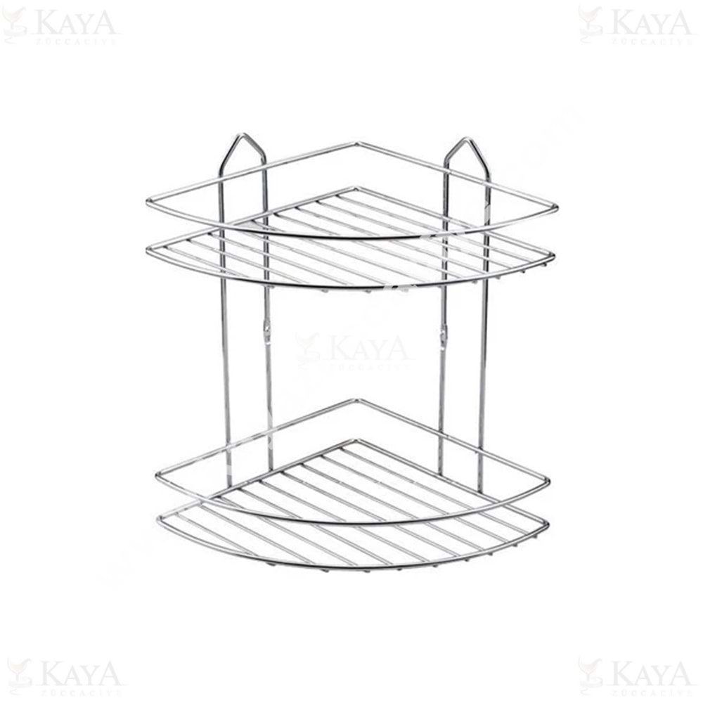 SİMGE METAL KÖŞELİK 2 KATLI KROM 1*12