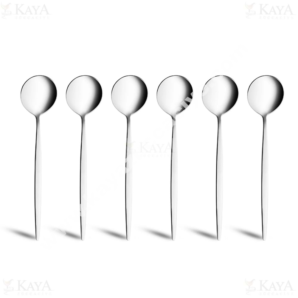 ENF CHEF PRİME METAL TATLI KAŞIĞI 6 LI 1*100