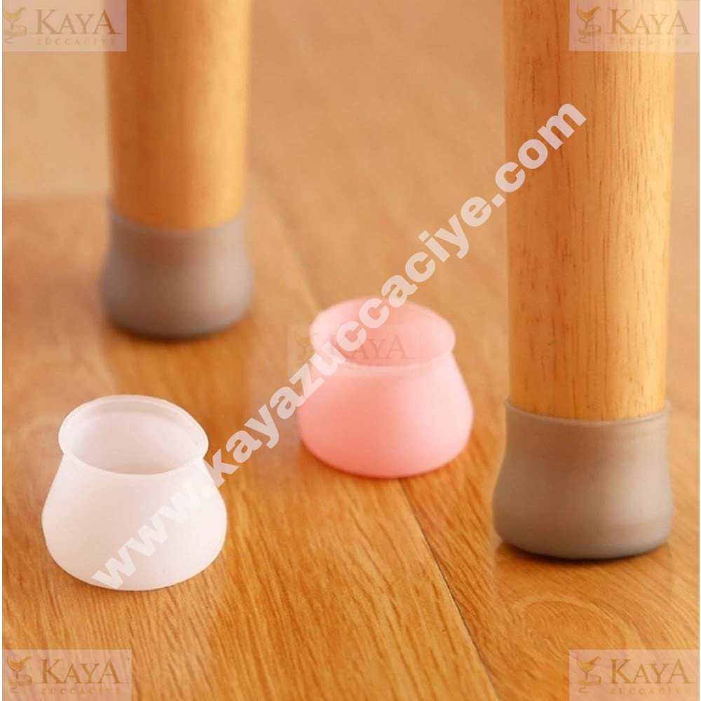 ENF SANDALYE SİLİKON AYAKLIK 8 Lİ 1*500