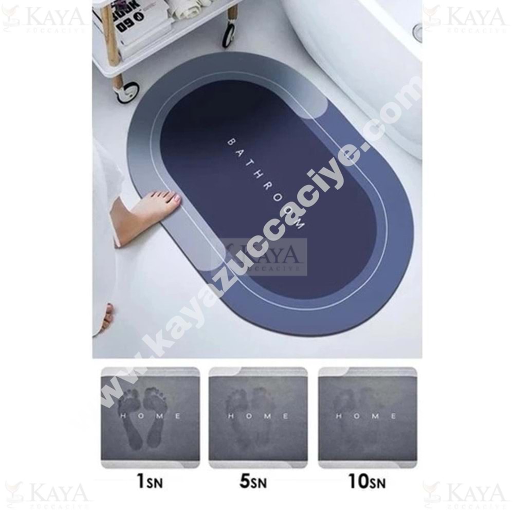 ENF SU EMİCİ 68x43 CM OVAL PASPAS 1*60