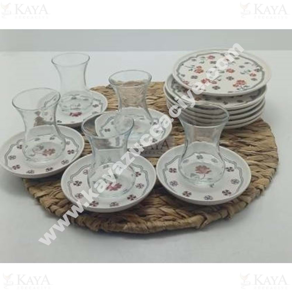 ALİNA HOME ERS 18 PARÇA ÇAY SETİ 1*1