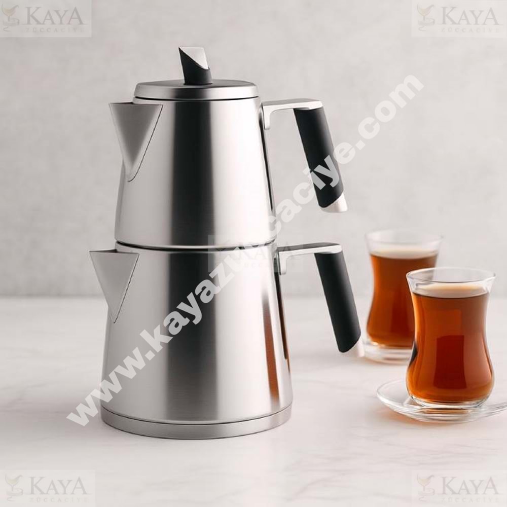 FABRİKA ÇAYDANLIK TAKIMI BLEND 304 ORGİNAL KULP MEDİUM