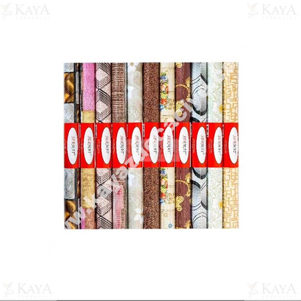 SERMAT YAPIŞKANLI FOLYO DESENLİ 5 MT 1*40
