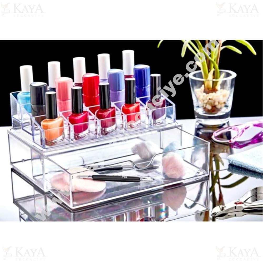 BOX UP MANİKÜR SETİ DÜZENLEYİCİSİ 15 GÖZ 1*24