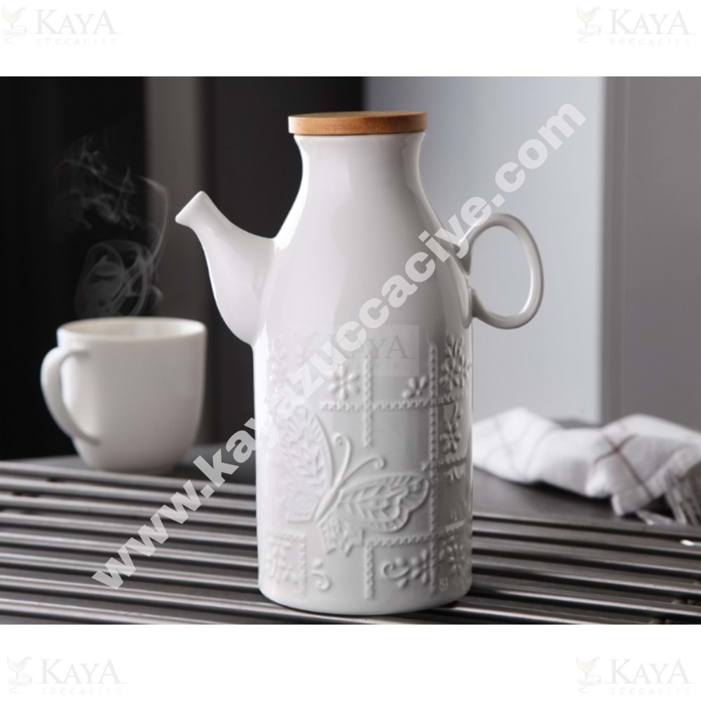 GNL PORSELEN YAĞLIK YUVARLAK 1000 ML 1*12