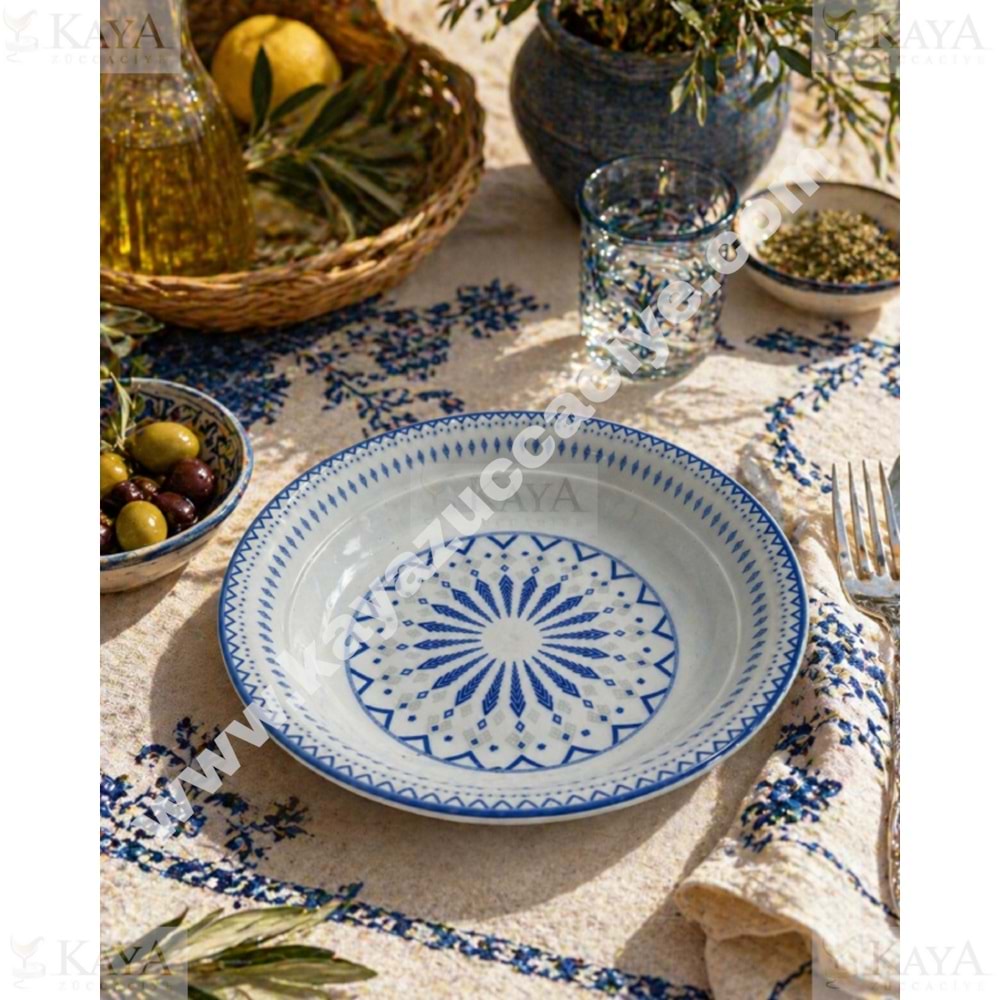 GRANDE GBS PORSELEN ÇUKUR TABAK 17 CM 1*12