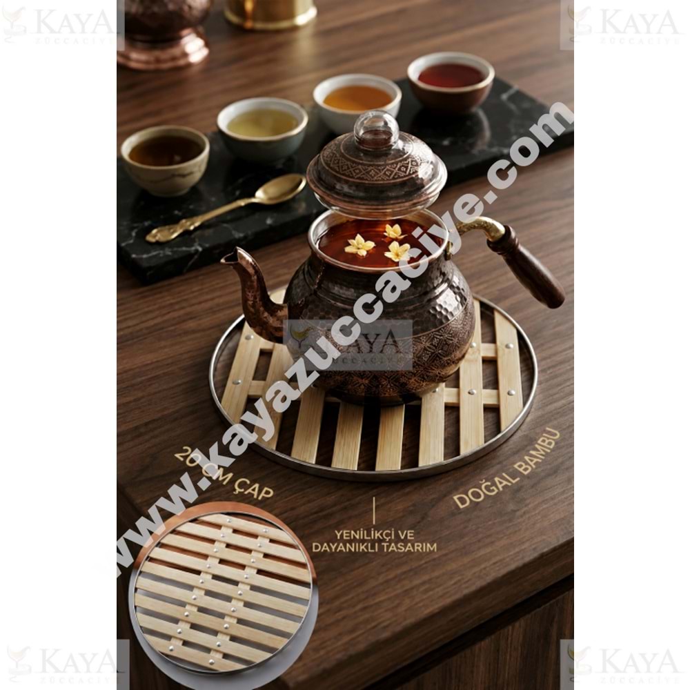 GLD NİHALE BAMBU YUVARLAK 20 CM GLD-8086 1*120