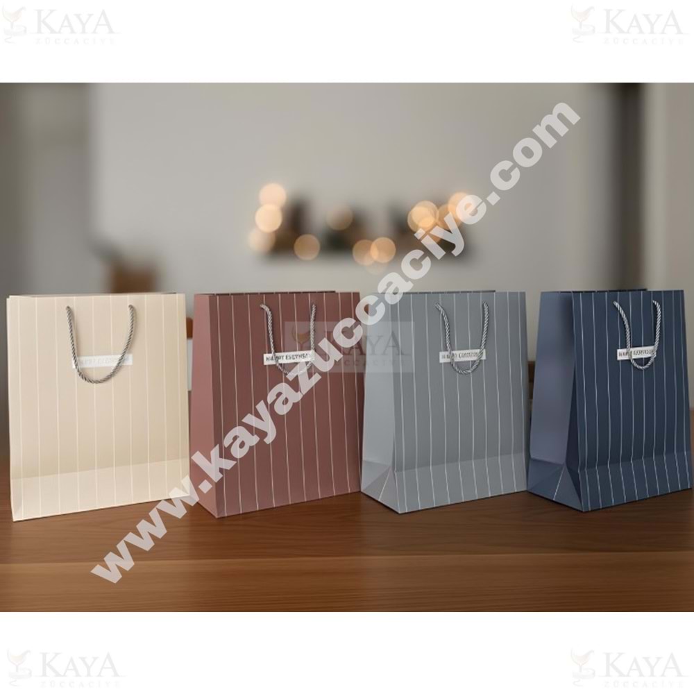 BZD IVORY HEDİYELİK ÇANTA DESENLİ 25x20 CM 1*12