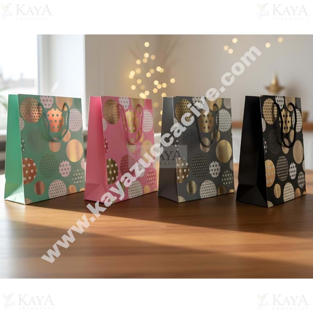 BZD IVORY HEDİYELİK ÇANTA DESENLİ 25x20 CM 1*12