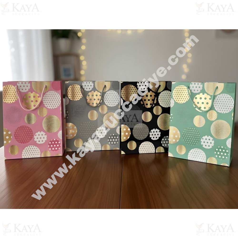 BZD IVORY HEDİYELİK ÇANTA DESENLİ 32x26 CM 1*12