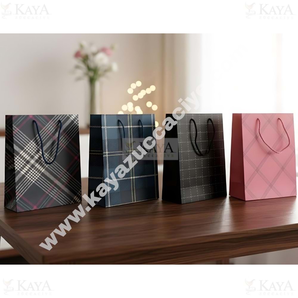 BZD IVORY HEDİYELİK ÇANTA DESENLİ 32x26 CM 1*12