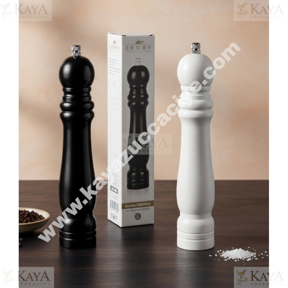 BZD IVORY BAMBU BAHARATLIK ÖĞÜTÜCÜ DEĞİRMEN 25 CM 1*72