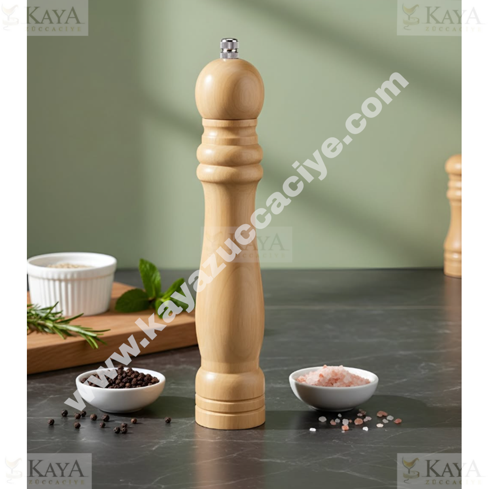BZD IVORY BAMBU BAHARATLIK ÖĞÜTÜCÜ DEĞİRMEN 25 CM 1*72