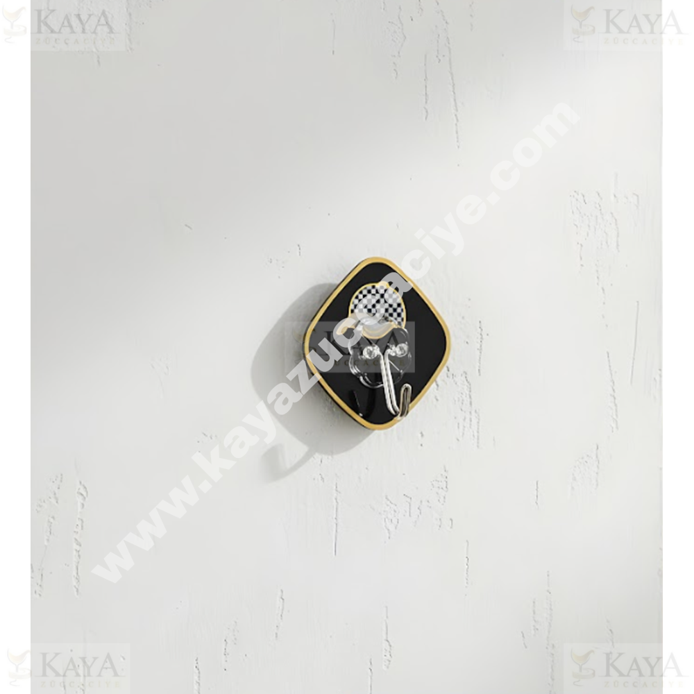 BZD IVORY YAPIŞKANLI ASKI AKRİLİK 3 LÜ KARE METAL UÇ 1*360
