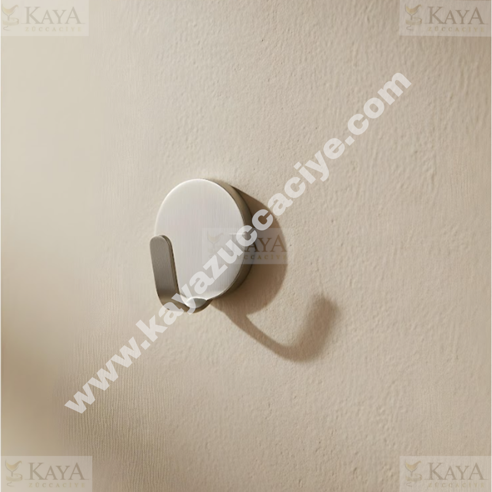 BZD IVORY YAPIŞKANLI ASKI METAL 6 LI YUVARLAK ASKI 1*120