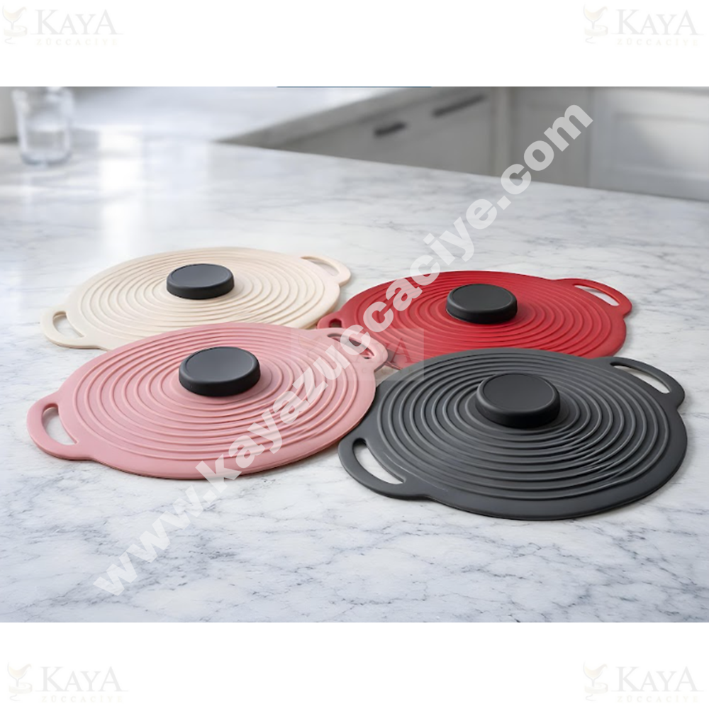 BZD IVORY SİLİKON TENCERE KAPAĞI 23 CM 1*72
