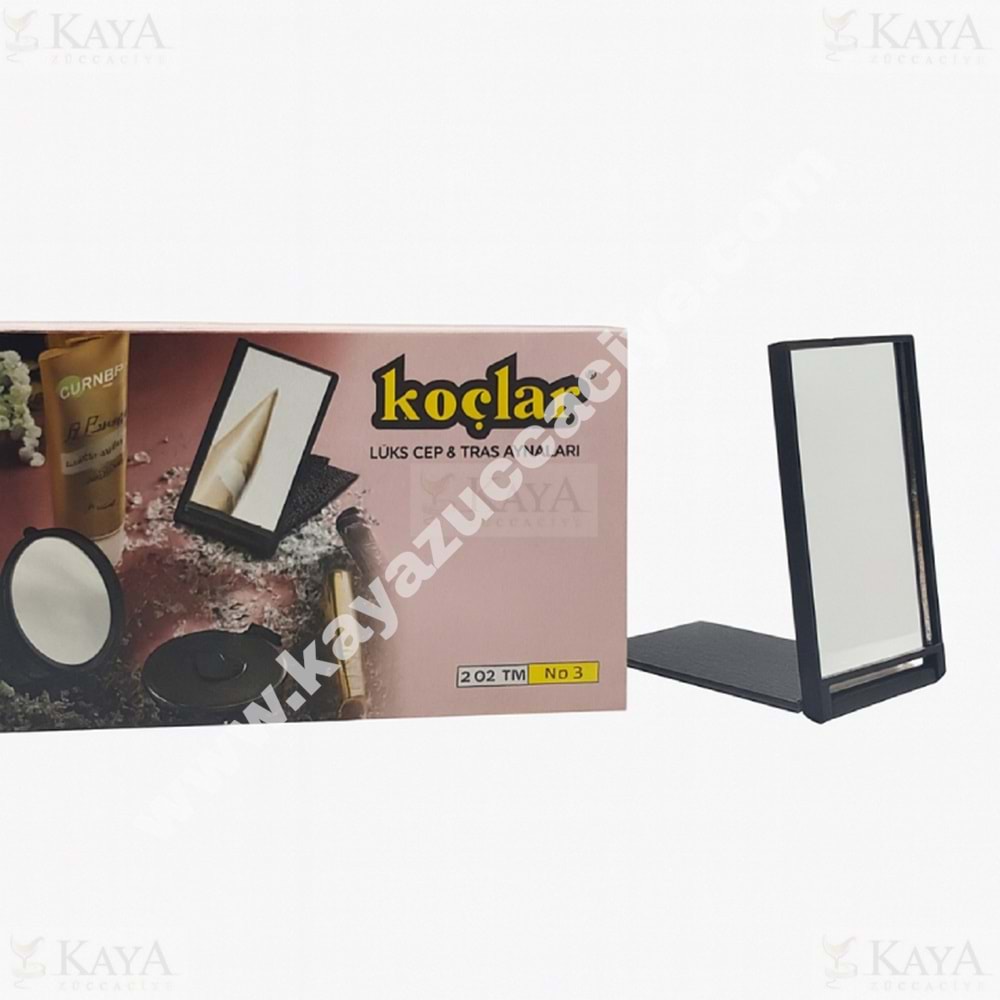 KOÇLAR AYNA KÖŞELİ CEP AYNA NO:1 1*24