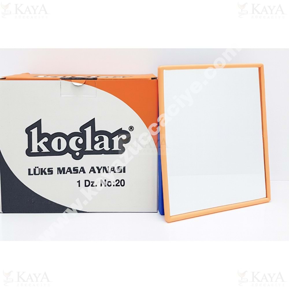 KOÇLAR AYNA KÖŞELİ 17x14.5 CM NO:20 1*12