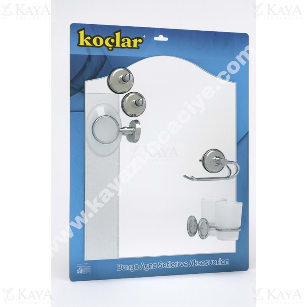 KOÇLAR AYNA VAKUMLU AYNA SETİ 1*8