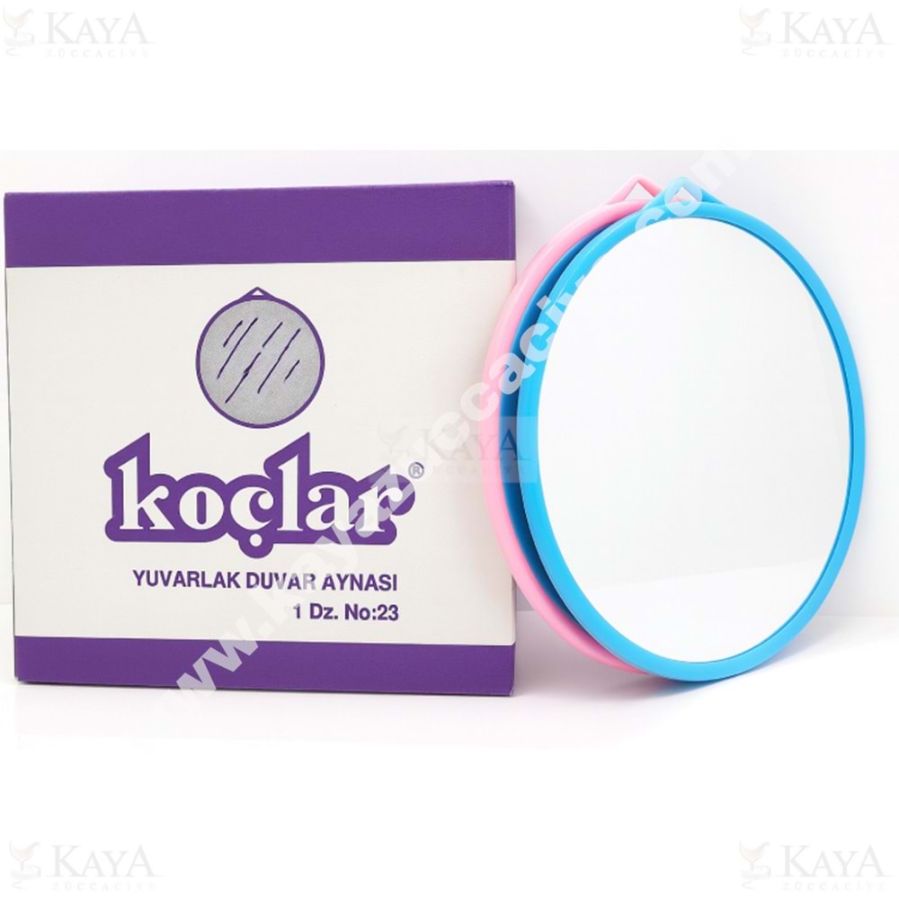 KOÇLAR AYNA YUVARLAK DUVAR AYNASI 19 CM NO:23 1*12