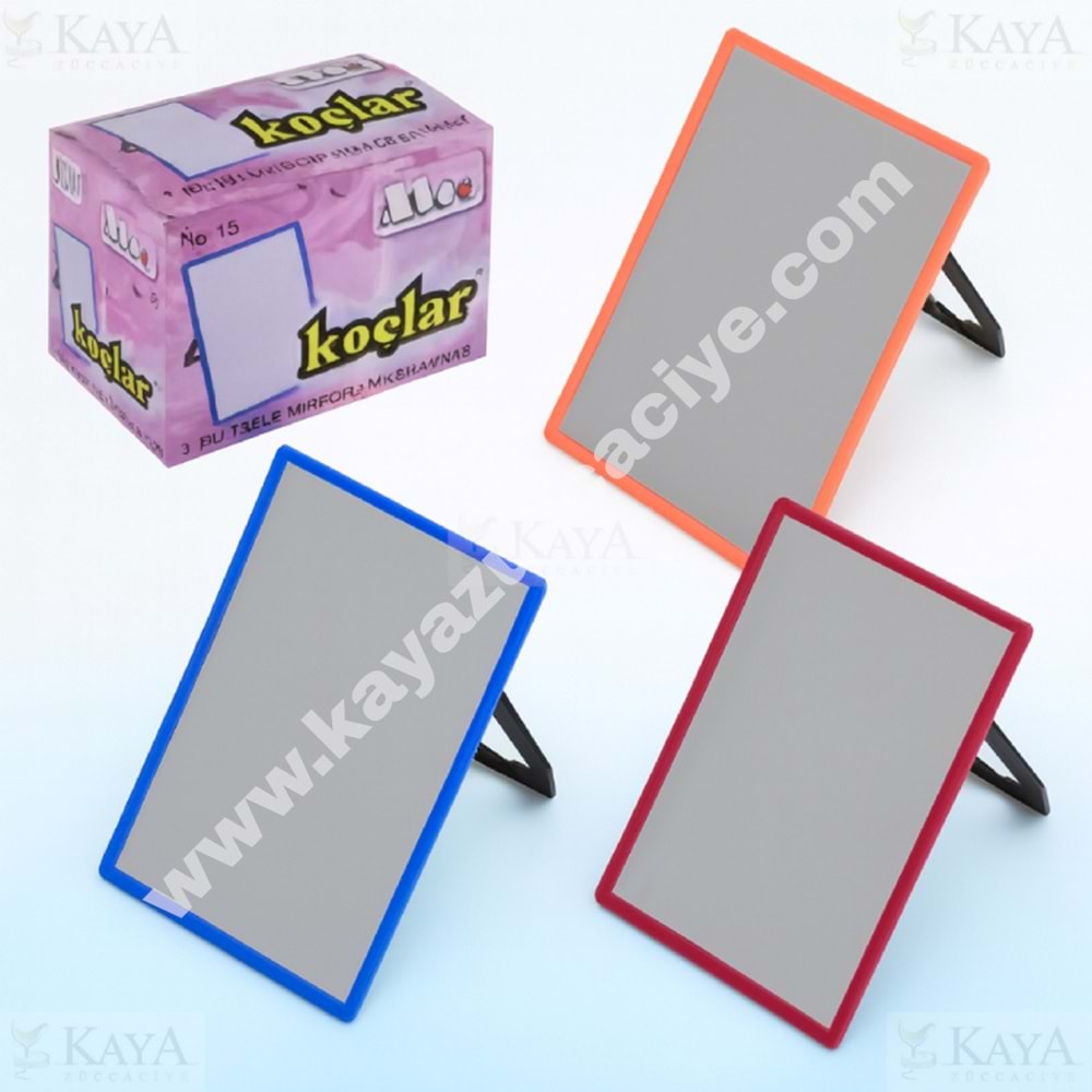 KOÇLAR AYNA KÖŞELİ NO:15 14x10 CM 1*12