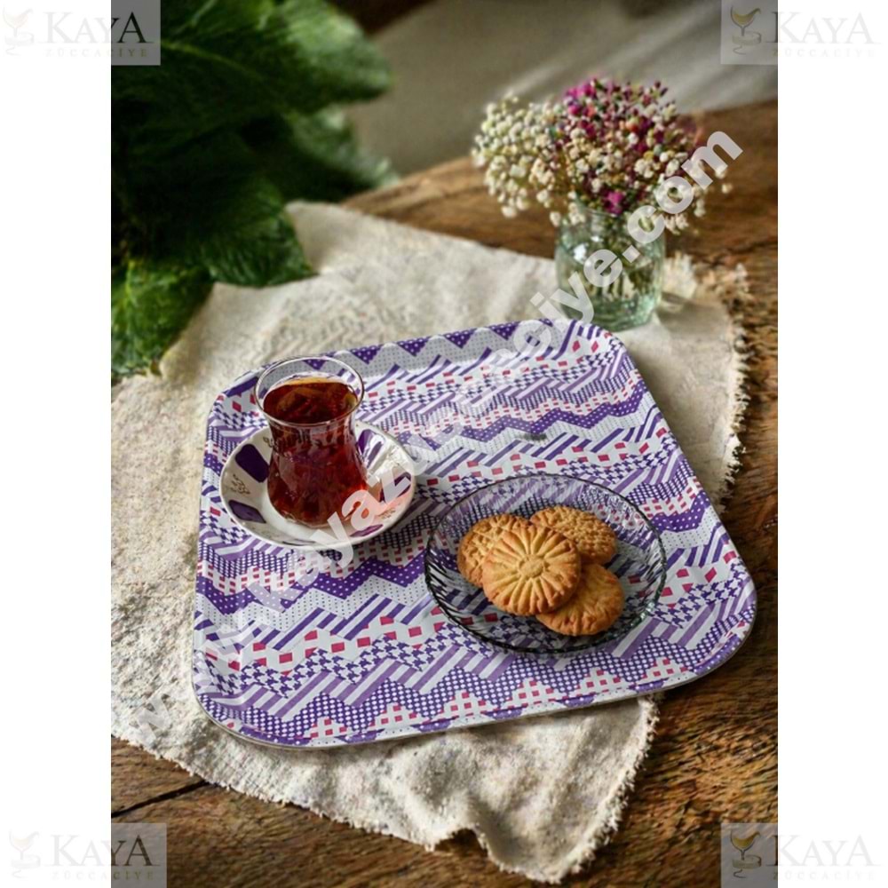 KRD TEPSİ KAYMAZ DİKDÖRTGEN 35x25 CM 1*50