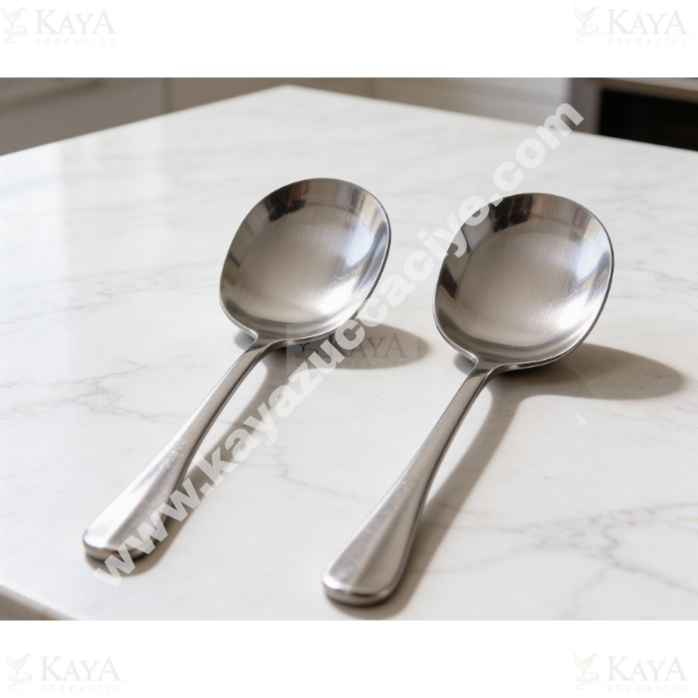 BZD IVORY METAL SERVİS KAŞIĞI 26 CM 1*24