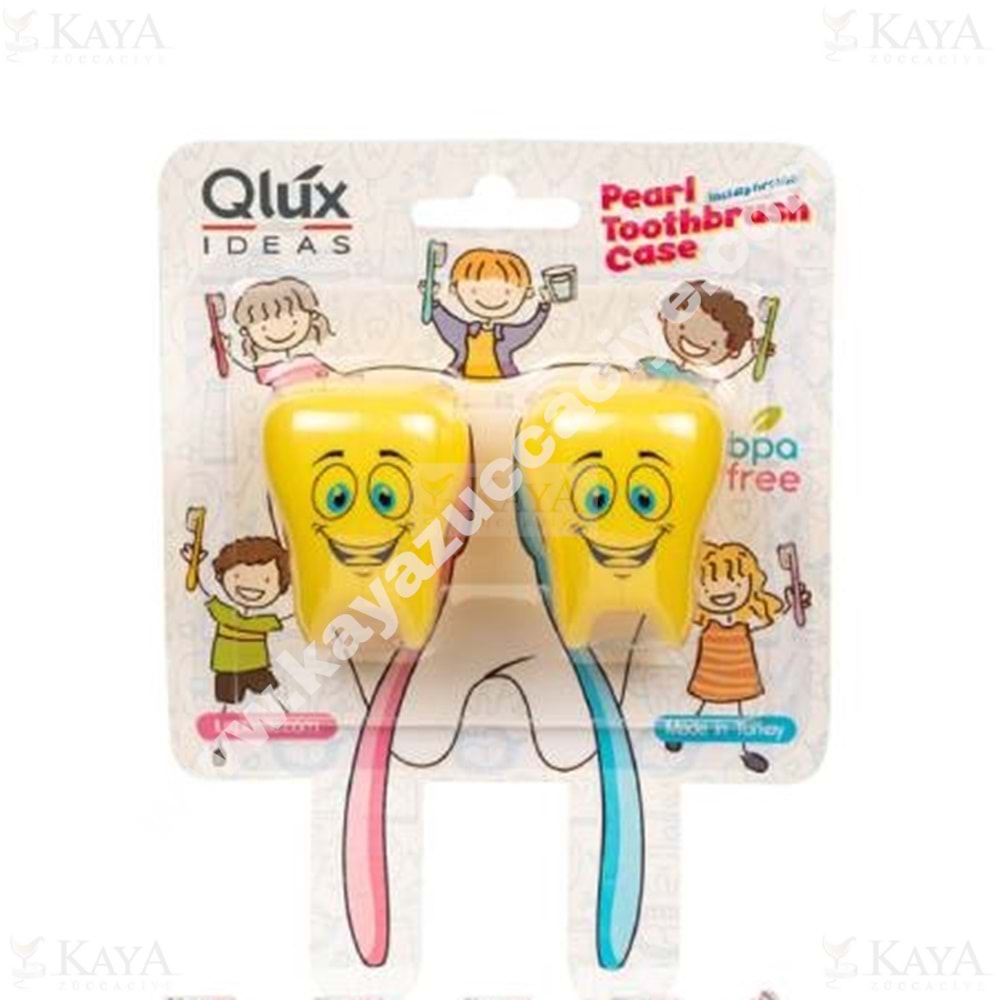 QLUX İNCİ 2 Lİ DİŞ FIRÇALIK 1*30
