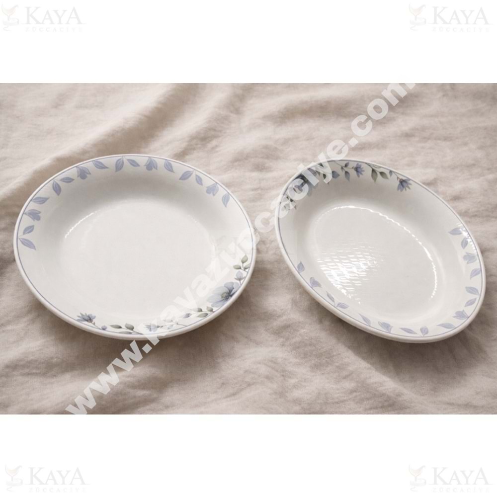 ALİNA HOME LEKS YUVARLAK YEMEK TABAĞI 20 CM 1*12