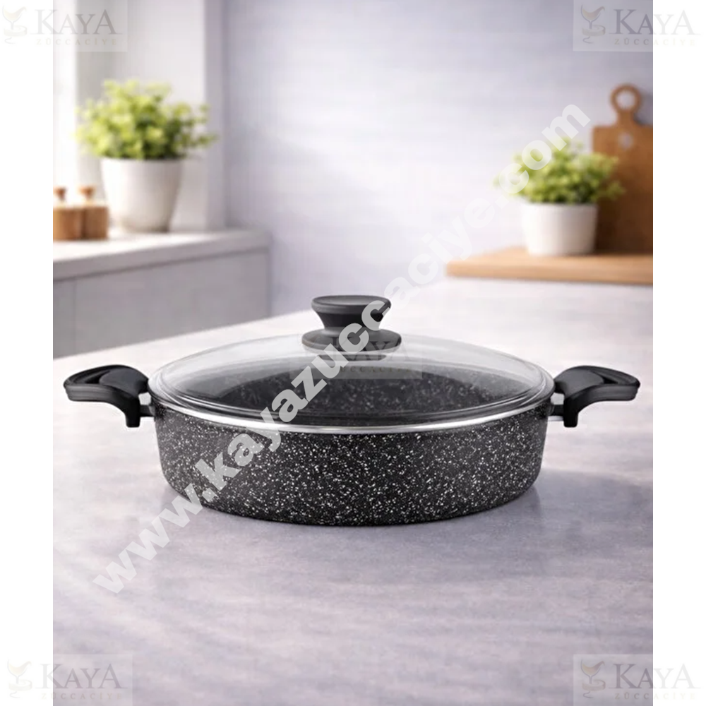 LAVONNİ DİEZ GRANİT BASIK TENCERE EZME BAKALİT KULP 26 CM 1*4