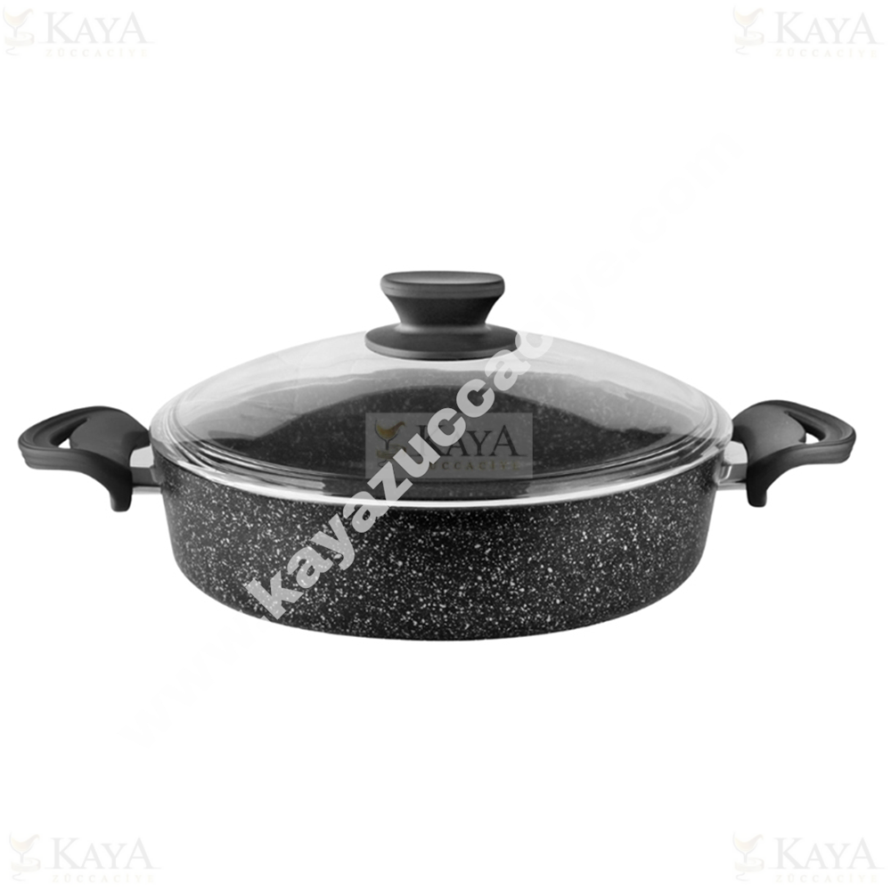 LAVONNİ DİEZ GRANİT BASIK TENCERE EZME BAKALİT KULP 28 CM 1*4