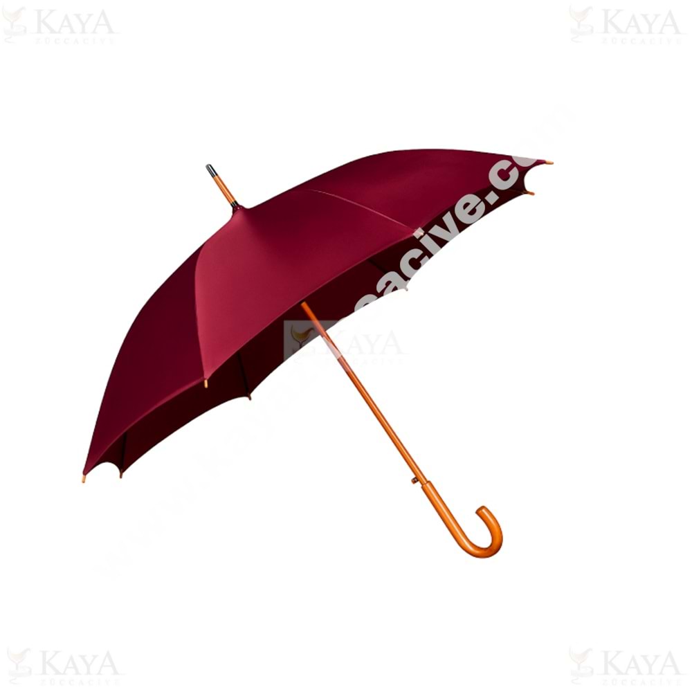 LRN NÜANS ŞEMSİYE 8 TEL BORDO BASTON ŞEMSİYE 1*60