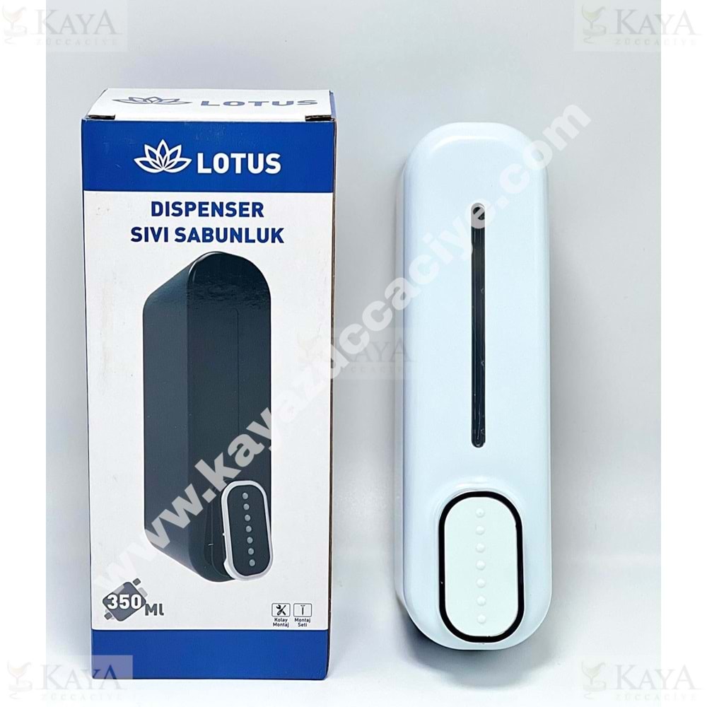 BZD LOTUS DİSPENSER SIVI SABUNLUK 350 ML 1*60