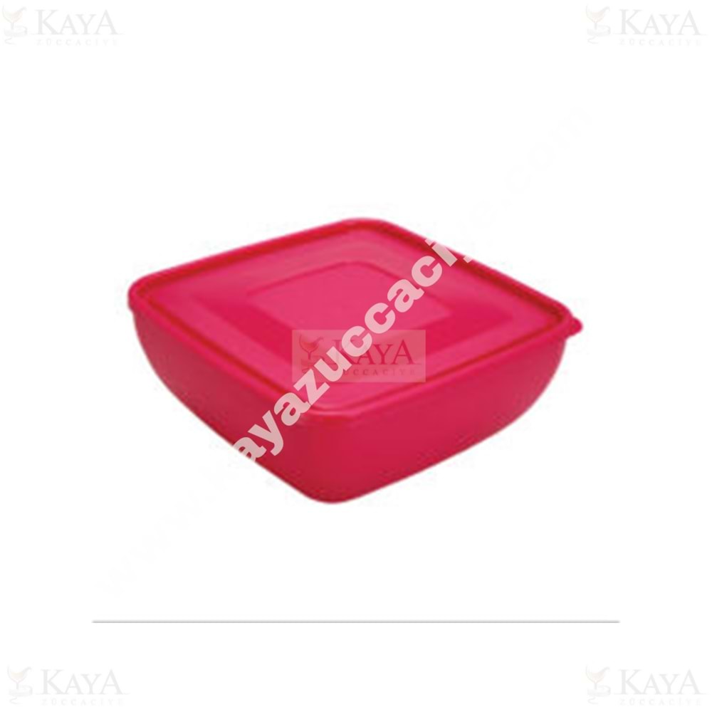 ÜÇSAN KASE KARE KAPAKLI 4 L 1*6