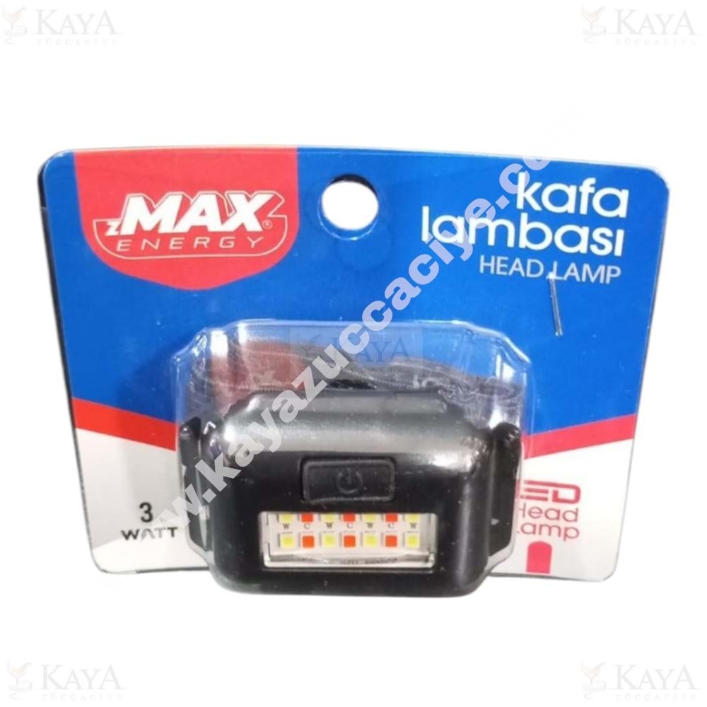 ZMAX LAMBA LED KAFA LAMBASI 1*12