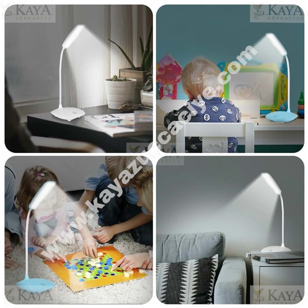ZMAX LAMBA LEDLİ KİTAP OKUMA VE MASA LAMBASI PİLLİ 1*48