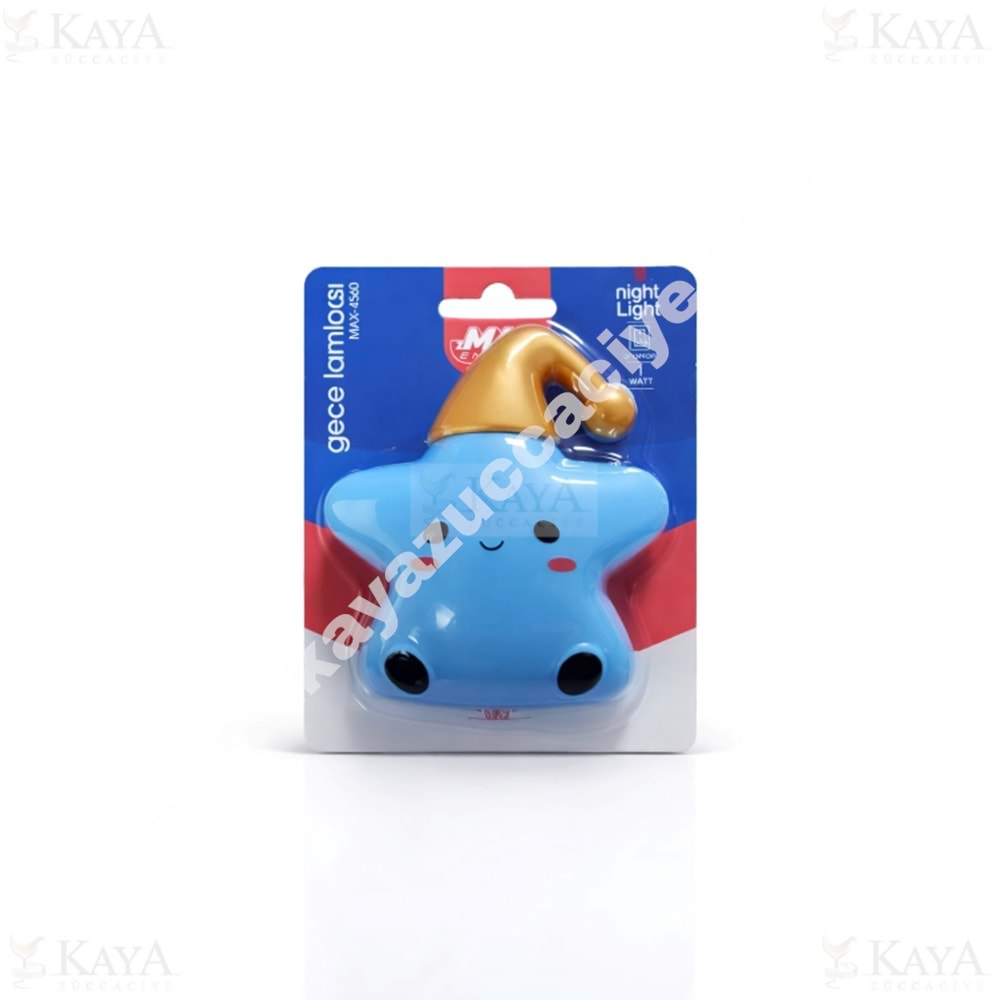 ZMAX GECE LAMBASI YILDIZ FİGÜRLÜ 1*40