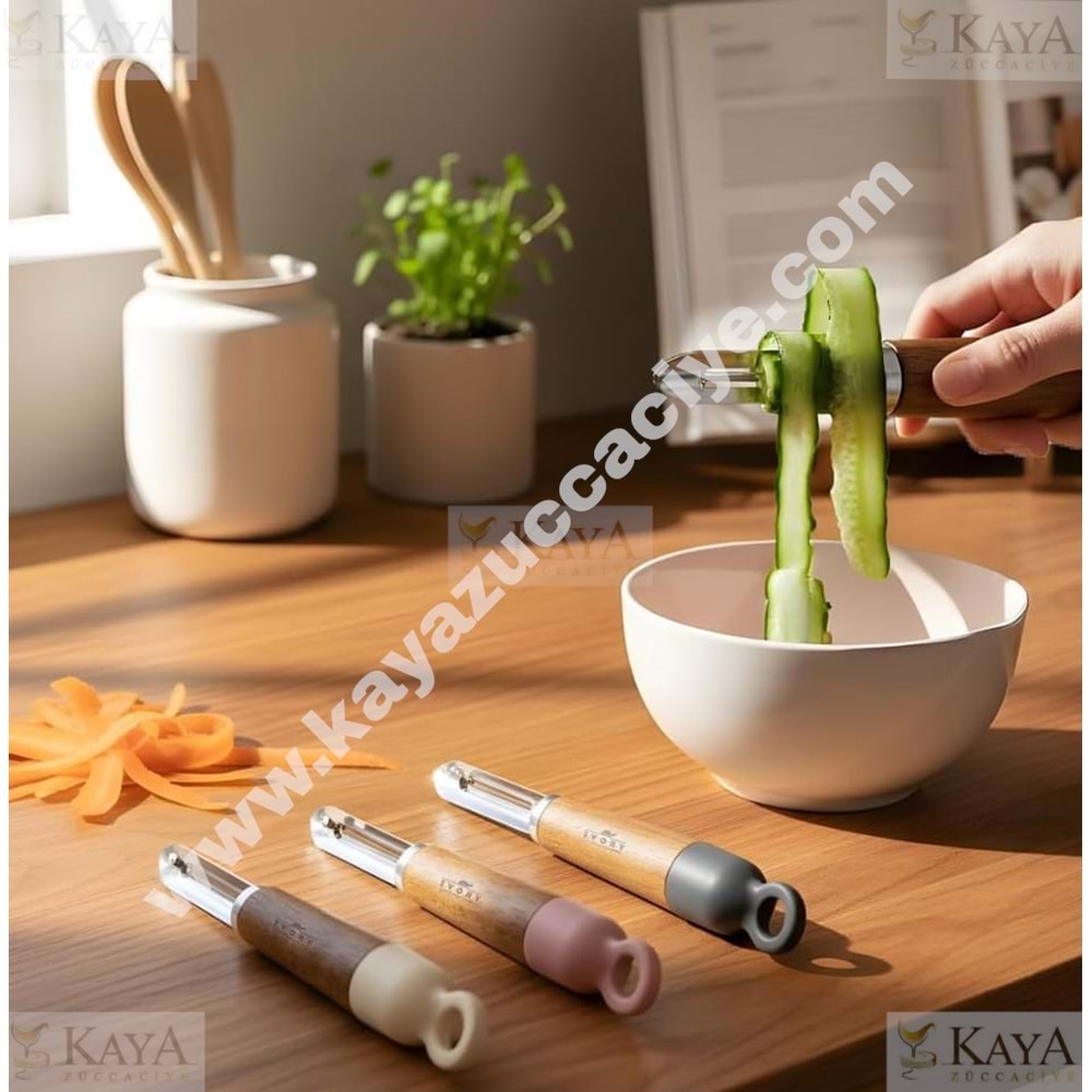 BZD IVORY AKASYA SAPLI YAN SEBZE SOYACAĞI 1*24