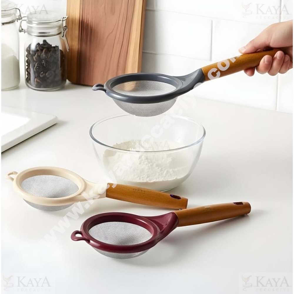 BZD IVORY AKASYA SAPLI TEL SÜZGEÇ 1*24