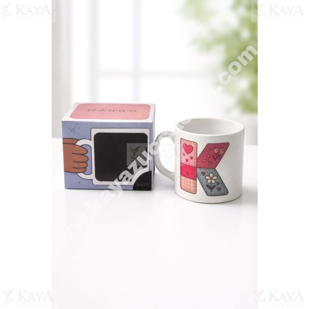 MANGO PORSELEN KUPA HARF MODEL 1*48