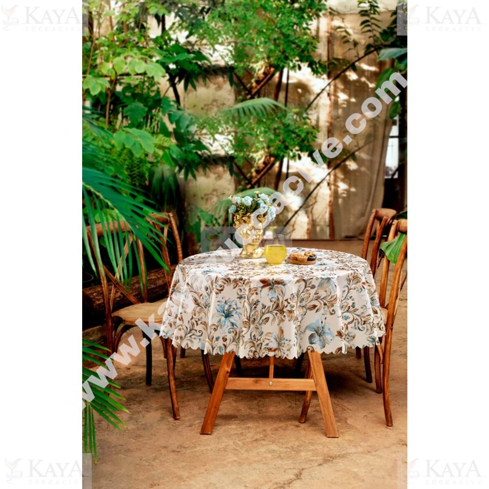 SERMAT HAZIR MASA ÖRTÜSÜ DİLİMLİ 140x180 CM 1*25