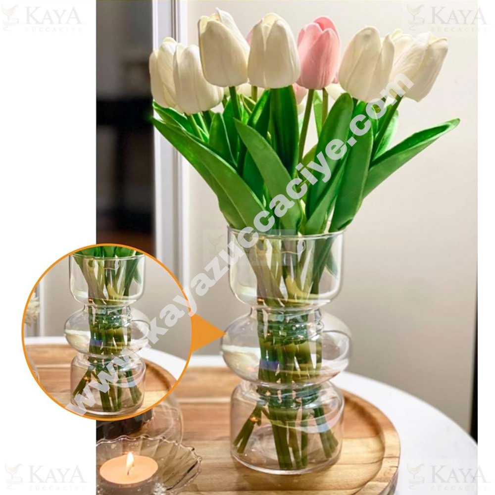 MLN VAZO CAM BOĞUMLU 18 CM 1*12