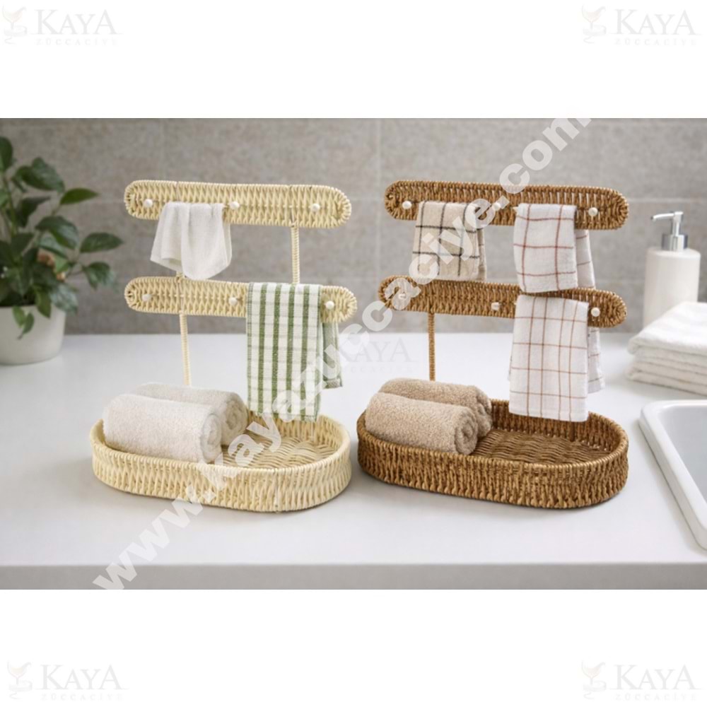 MLN HASIR 2 KATLI ASKILI ORGANİZER OVAL 1*24